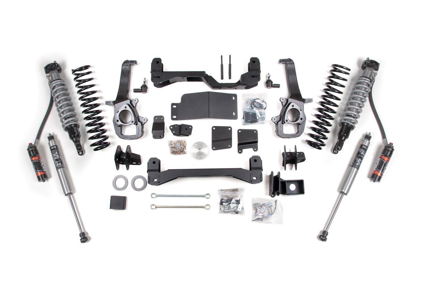 BDS 6" Suspension Lift Kit, FOX 2.5 Performance Elite shocks (622PSS)