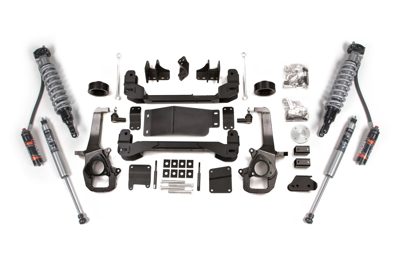 BDS 4" Suspension Lift Kit, FOX 2.5 Performance Elite shocks (664PSS)
