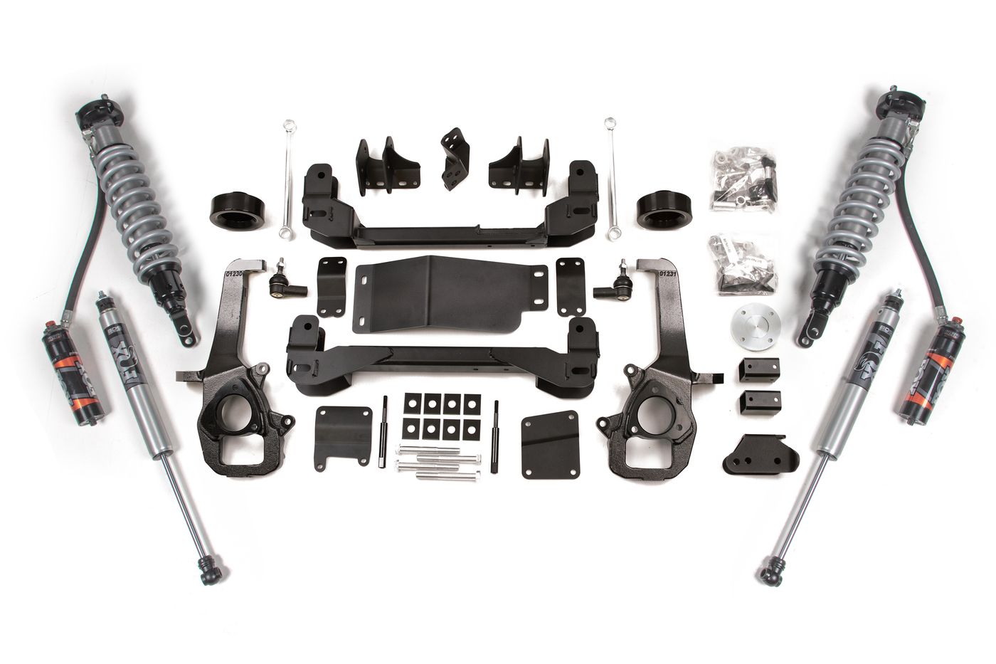 BDS 4" Suspension Lift Kit, FOX 2.5 Performance Elite shocks (670PES)