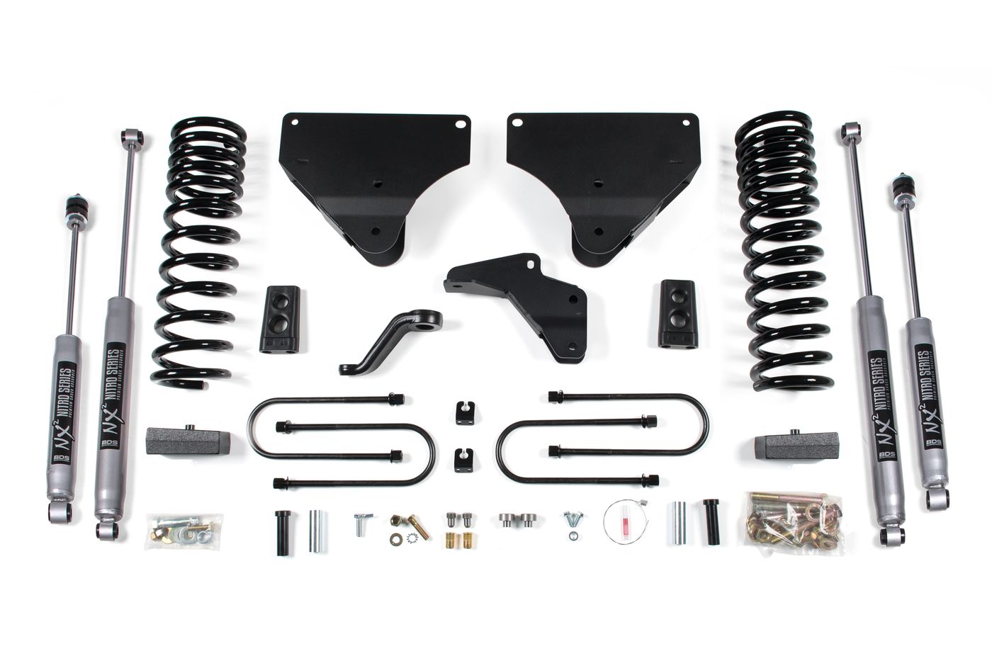 BDS 4" Suspension Lift Kit, FOX 2.5 Performance shocks (696PS)