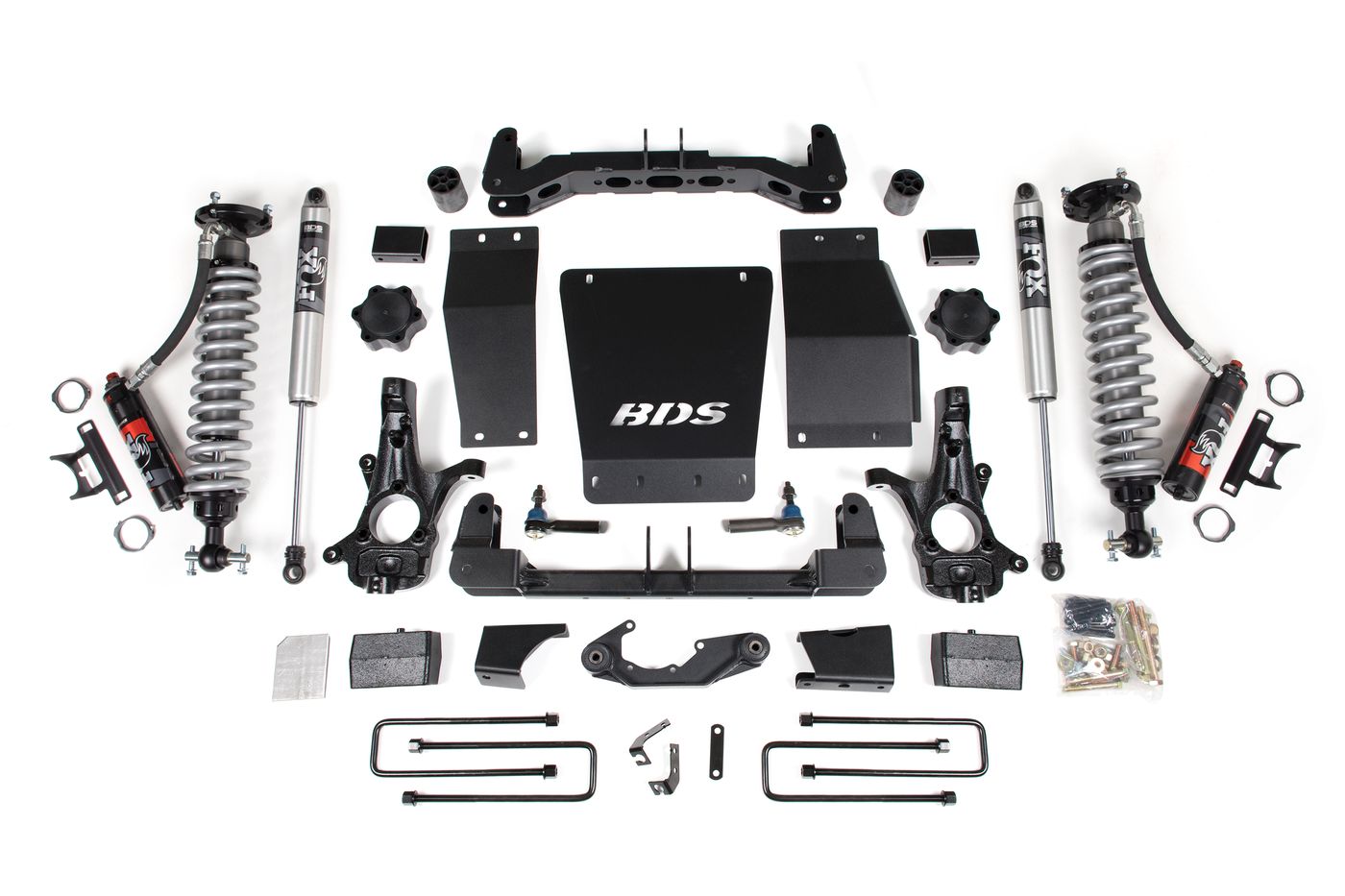 BDS 4" Suspension Lift Kit, FOX 2.5 Performance Elite shocks (712PSS)