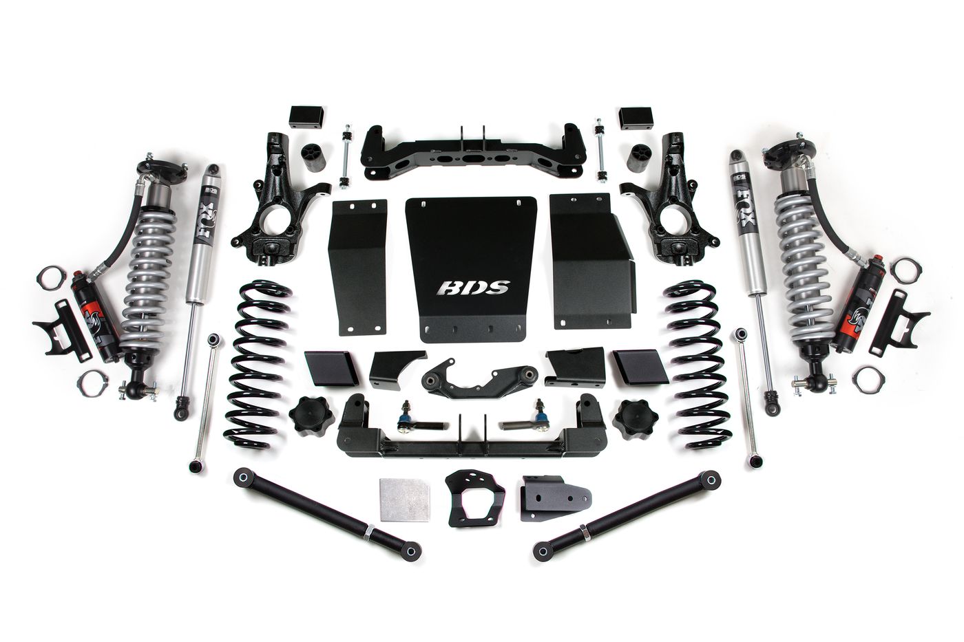 BDS 6" Suspension Lift Kit, FOX 2.5 Performance Elite shocks (731PSS)