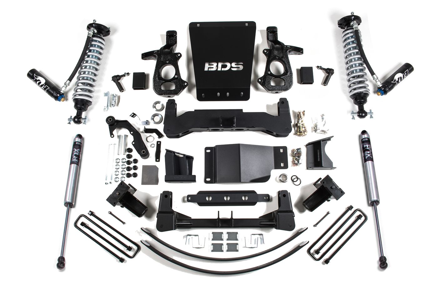BDS 8" Suspension Lift Kit, FOX 2.5 with DSC shocks (743FDSC)