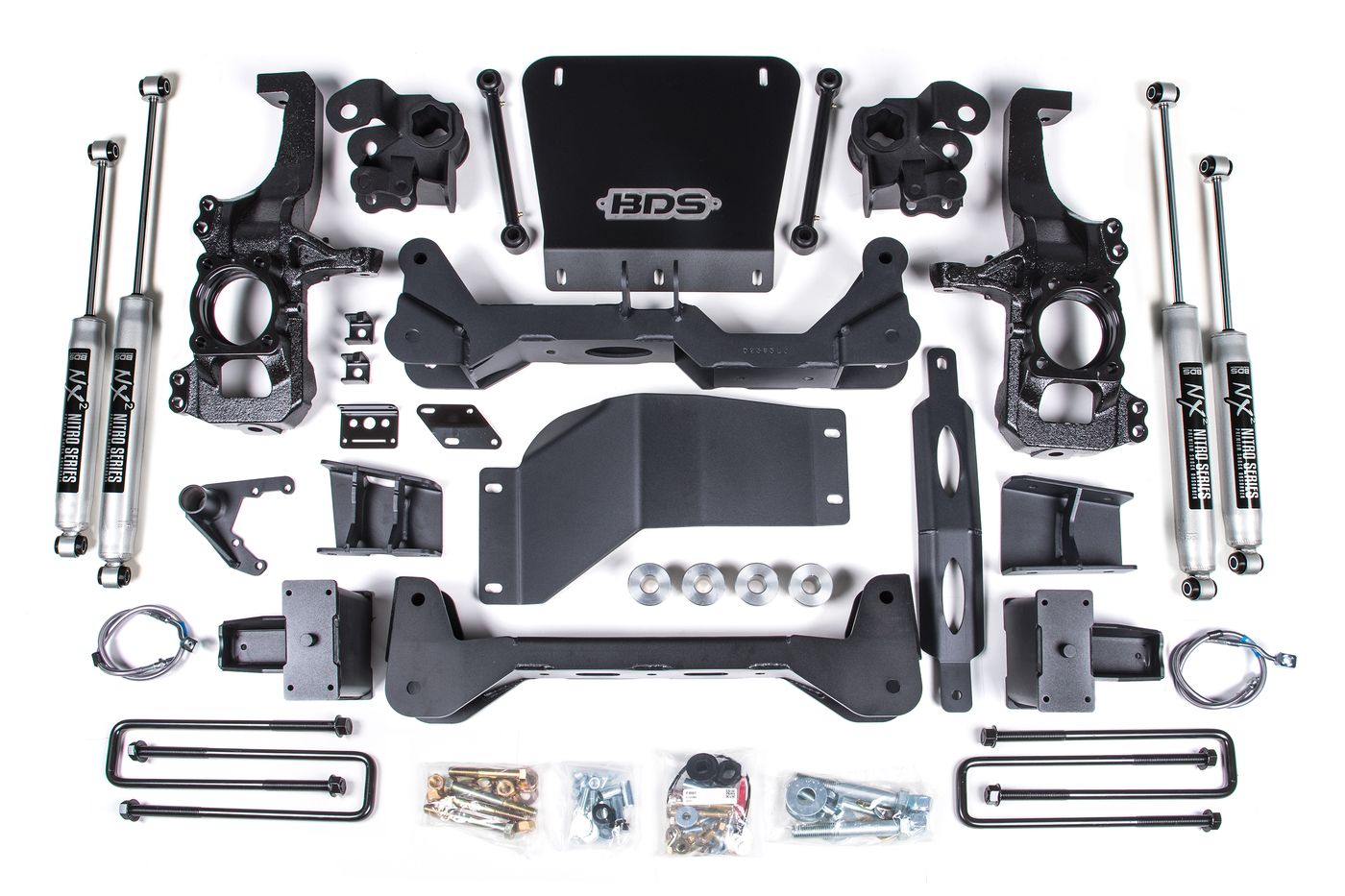 BDS 6.5" Suspension Lift Kit, FOX 2.0 Performance shocks (756FS)
