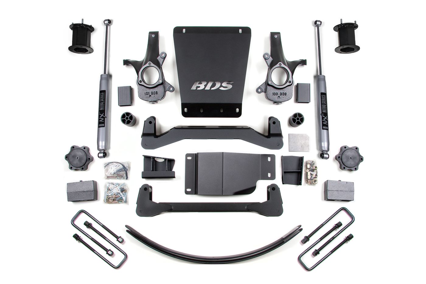 BDS 6.5" Suspension Lift Kit, NX2 shocks (796H)