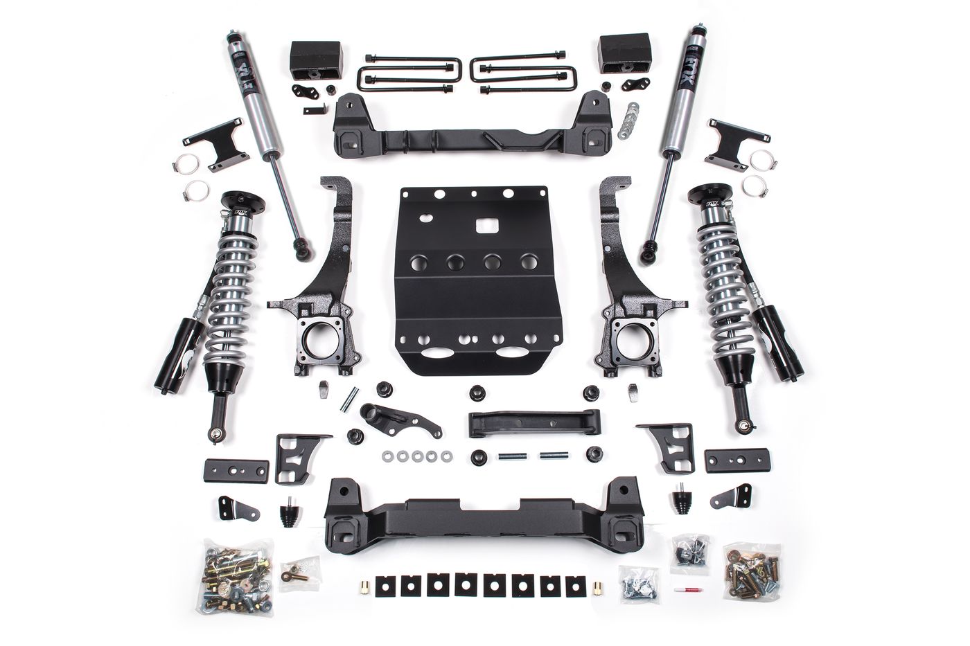BDS 6" Suspension Lift Kit, FOX coilover shocks (815F)