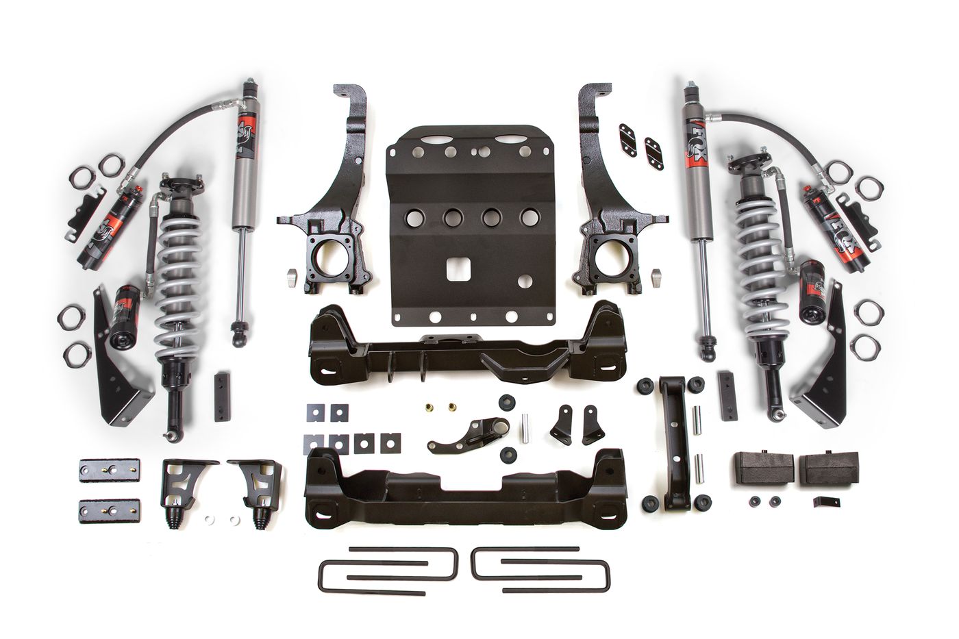 BDS 4" Suspension Lift Kit, FOX 2.5 Performance Elite shocks (822PES)