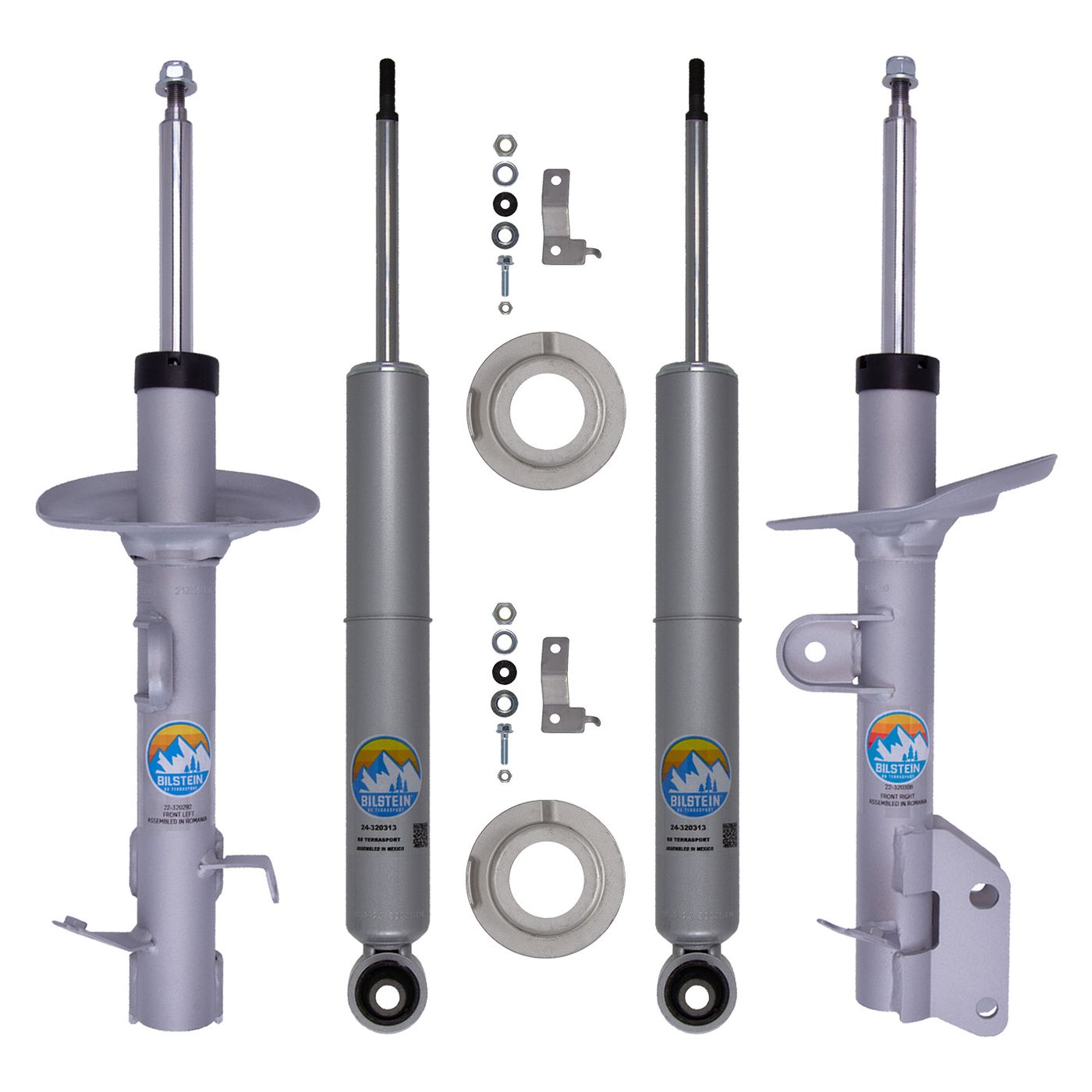 Bilstein B8 TerraSport Lift Kit for 2018–2020 Subaru Crosstrek