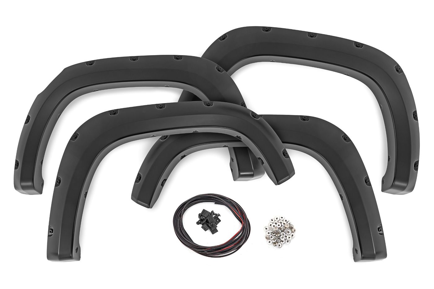 Rough Country Pocket Fender Flares | GBA Gloss Black | Chevy Colorado 2WD/4WD (2023-2026)