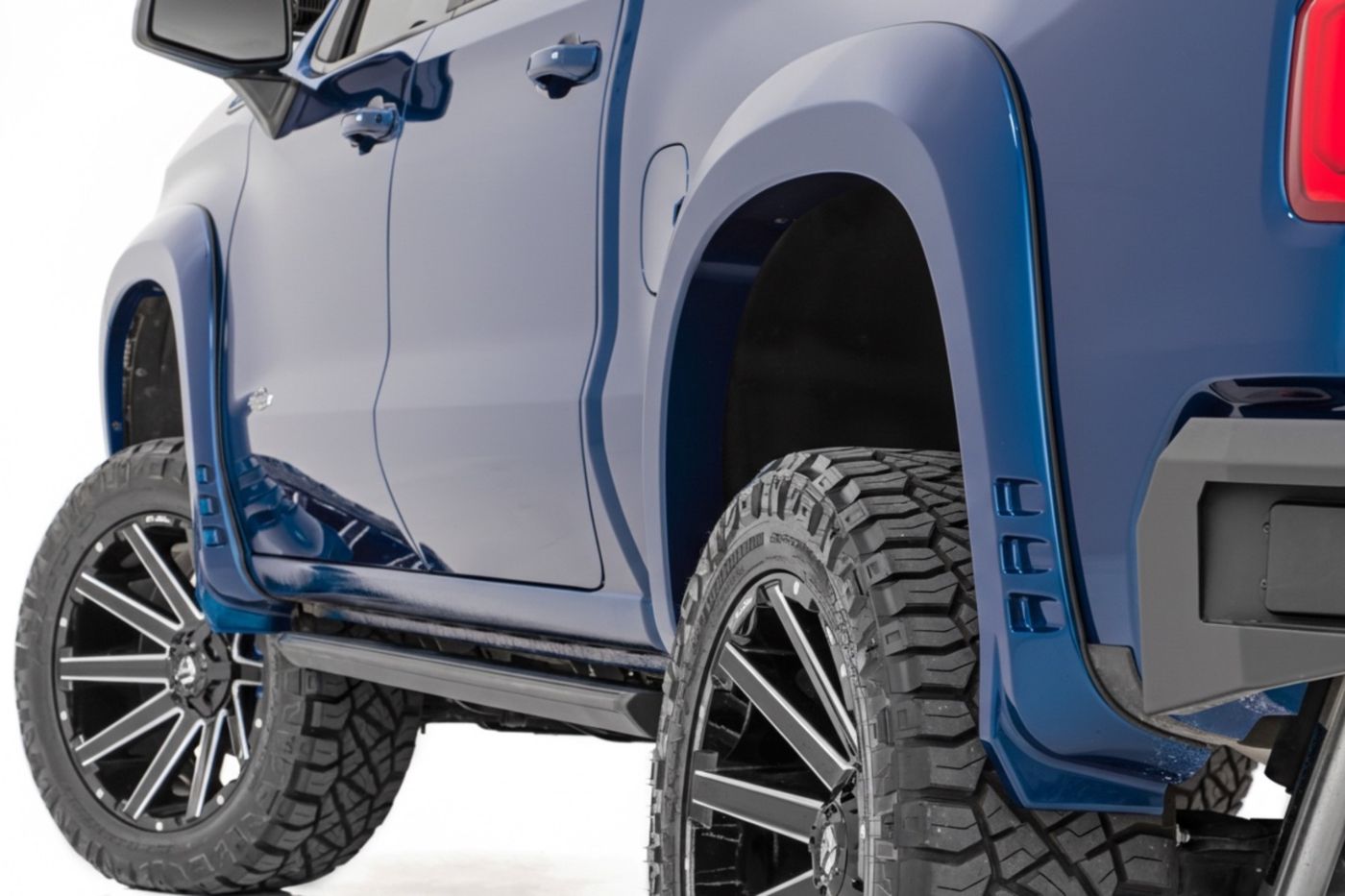 Rough Country SF1 Fender Flares | G1K Deep Ocean Blue | Chevy Silverado 1500 2WD/4WD (19-26)