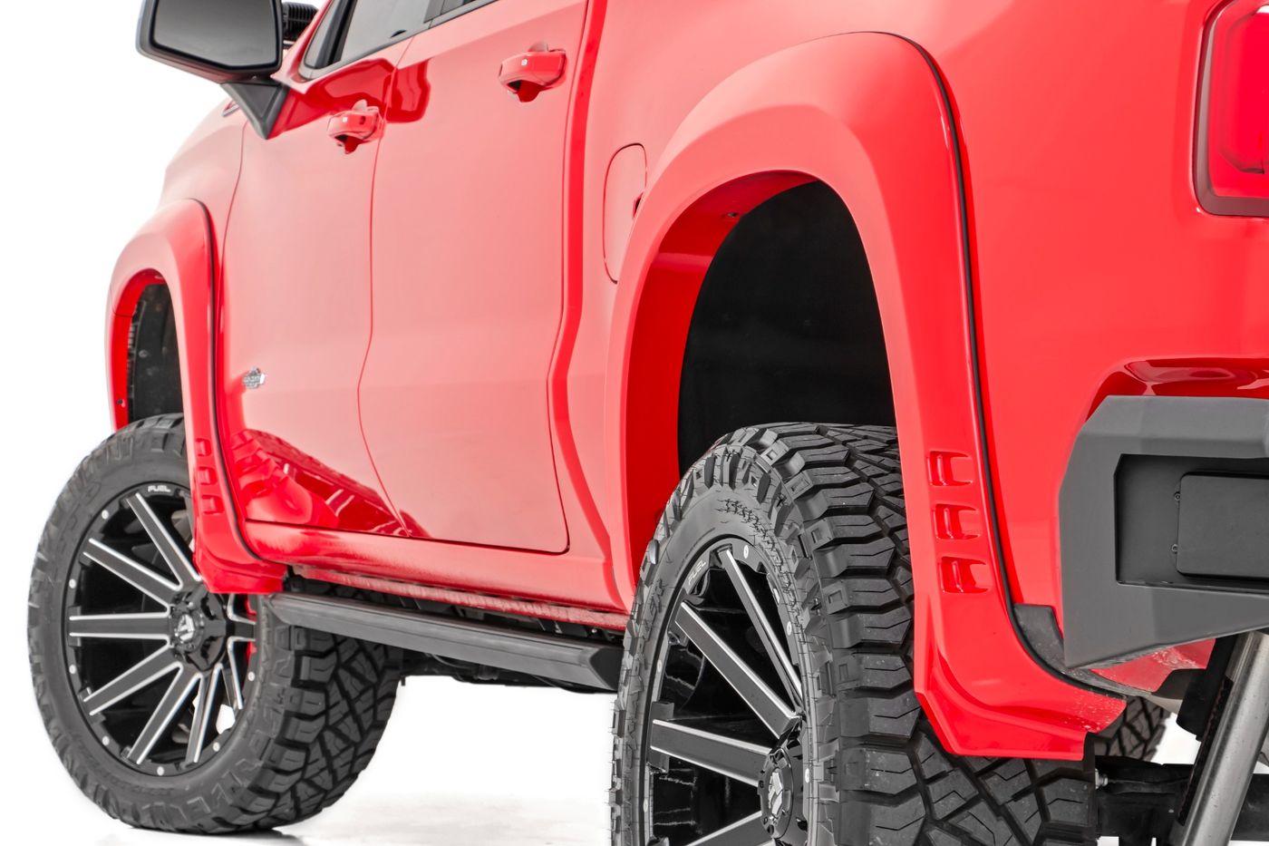 Rough Country SF1 Fender Flares | G7C Red Hot | Chevy Silverado 1500 2WD/4WD (2019-2026)