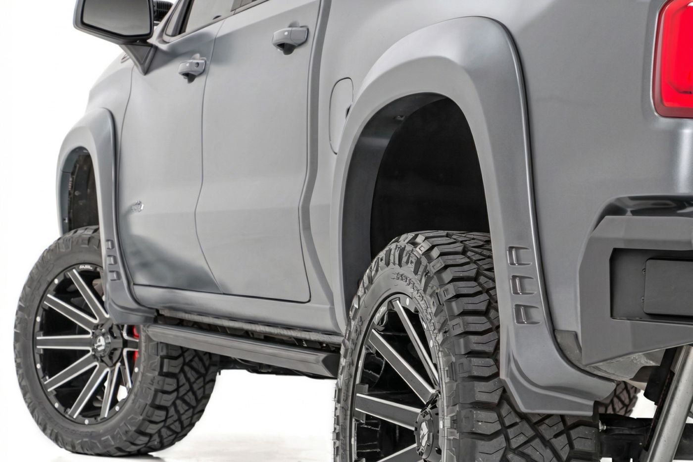 Rough Country SF1 Fender Flares | G9K Satin Steel | Chevy Silverado 1500 2WD/4WD (19-26)