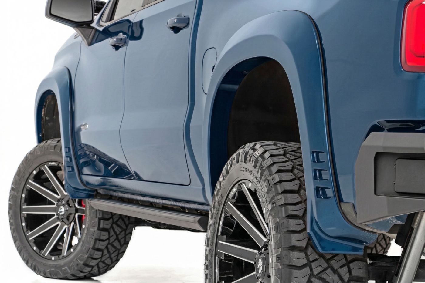 Rough Country SF1 Fender Flares | GA0 Northsky Blue | Chevy Silverado 1500 2WD/4WD (19-26)