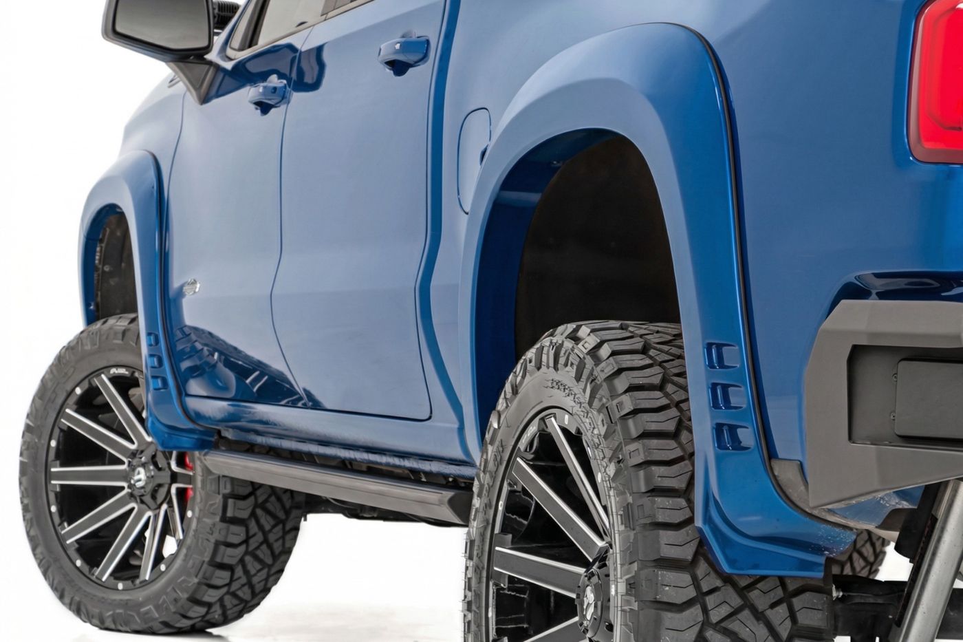 Rough Country SF1 Fender Flares | GJV Riptide Blue | Chevy Silverado 1500 2WD/4WD (19-26)