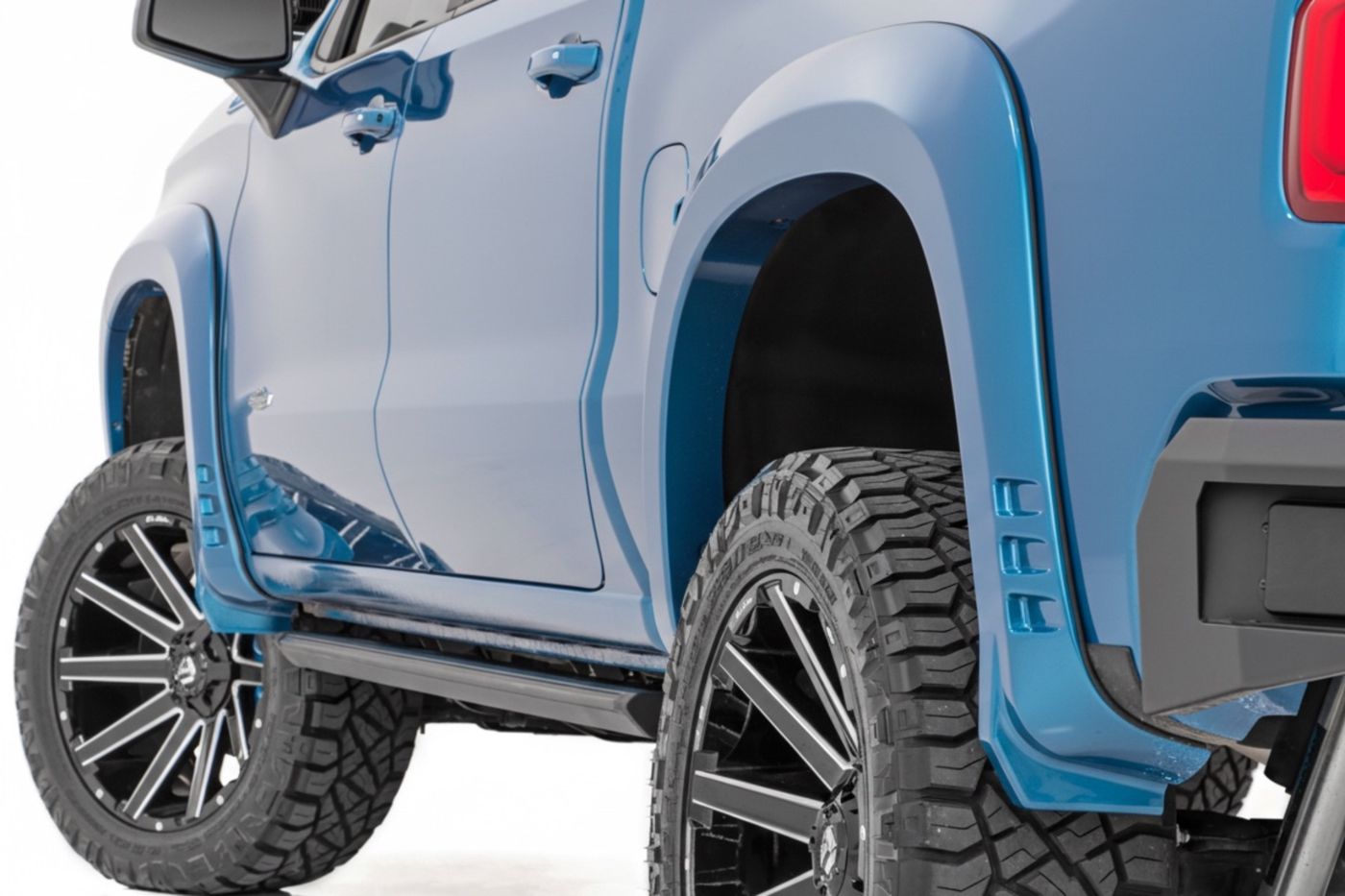 Rough Country SF1 Fender Flares | GLT Glacier Blue | Chevy Silverado 1500 2WD/4WD (19-26)