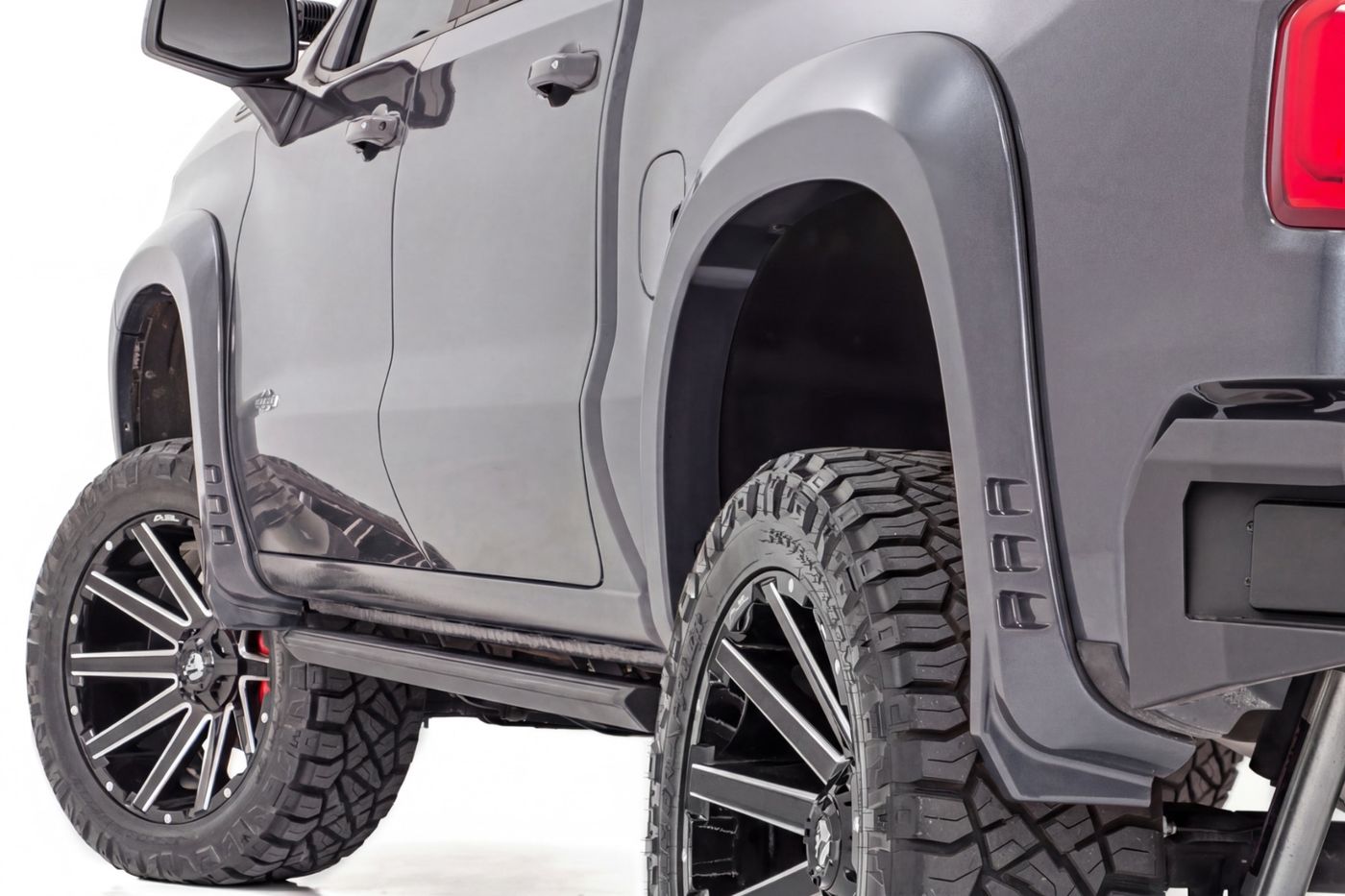 Rough Country SF1 Fender Flares | GXD Sterling Grey Metallic | Chevy Silverado 1500 (19-26)