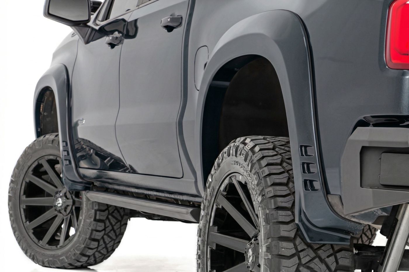 Rough Country SF1 Fender Flares | GXG Tungsten | Chevy Silverado 1500 2WD/4WD (2019-2026)