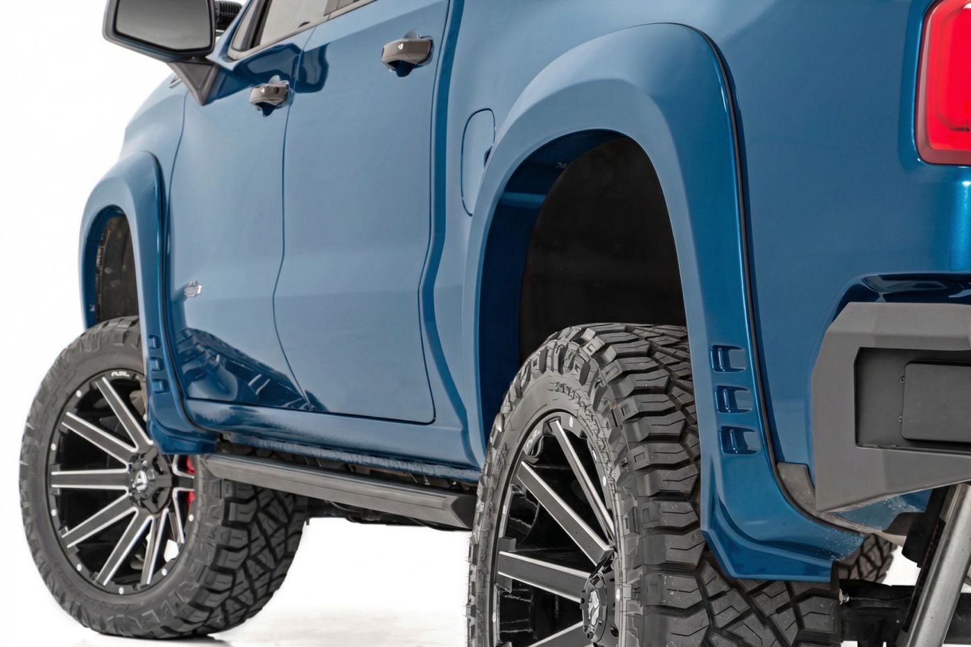 Rough Country SF1 Fender Flares | GXP Lakeshore Blue | Chevy Silverado 1500 2WD/4WD (19-26)