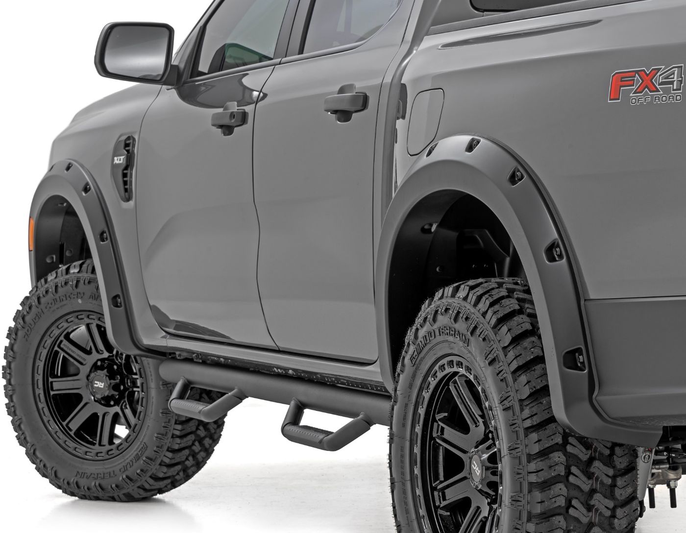 Rough Country Pocket Fender Flares | VA Desert Sand | Ford Ranger 2WD/4WD (2024-2026)