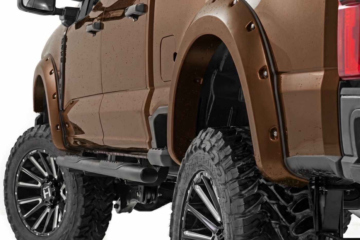 Rough Country Pocket Fender Flares | LJ Darkened Bronze | Ford F-250/F-350 Super Duty (23-26)