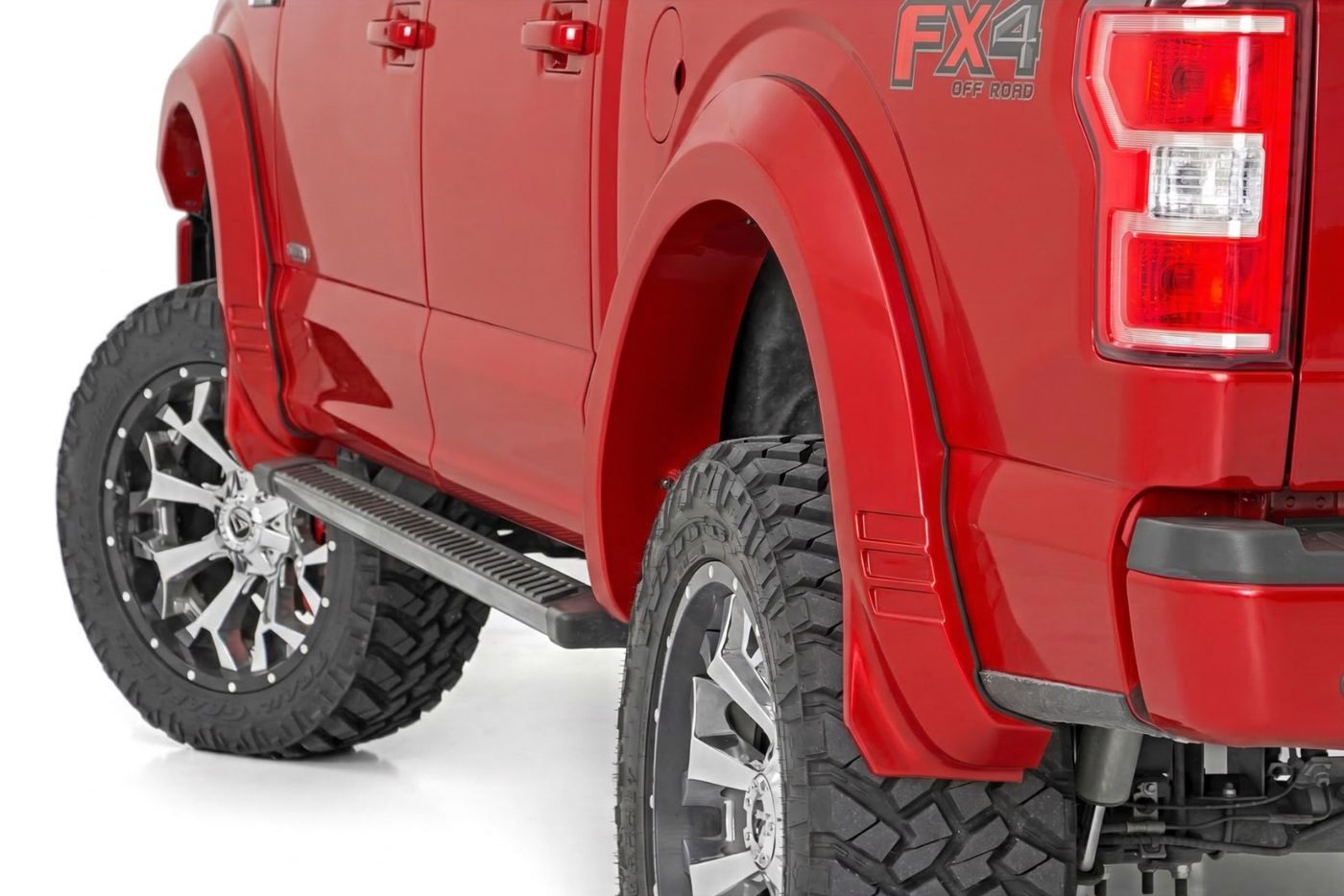 Rough Country SF1 Fender Flares | PQ Race Red | Ford F-150 2WD/4WD (2015-2017)