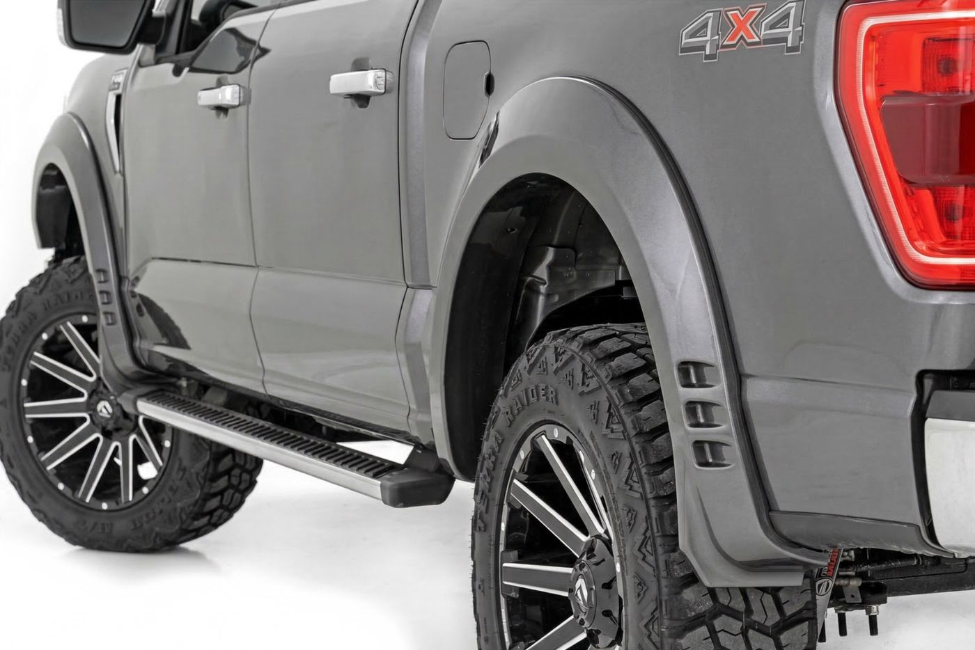 Rough Country SF1 Fender Flares | D1 Stone Gray | Ford F-150 2WD/4WD (2021-2026)