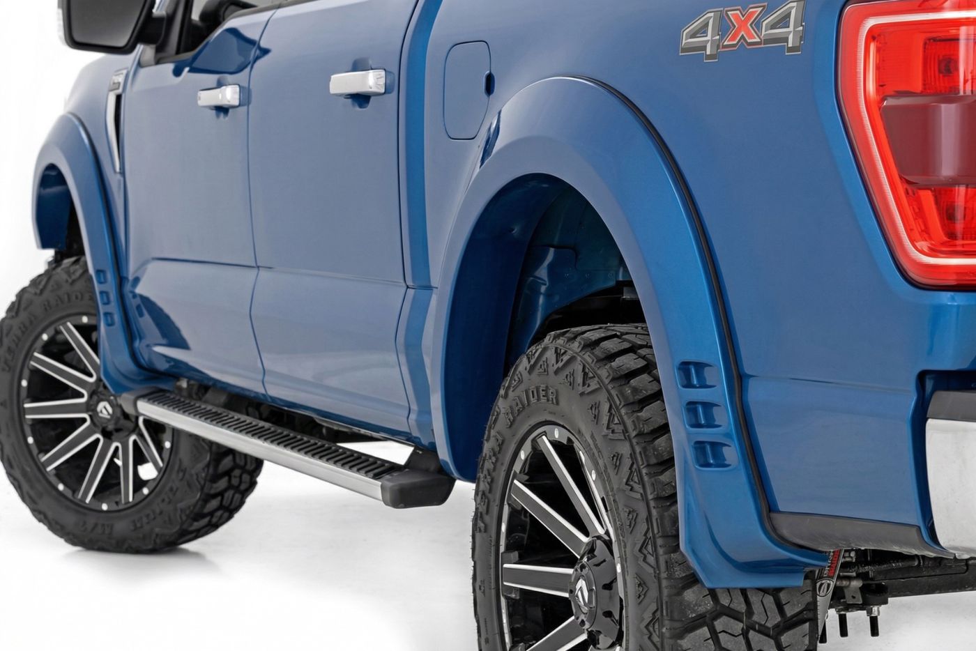 Rough Country SF1 Fender Flares | E9 Argon Blue | Ford F-150 2WD/4WD (2021-2026)