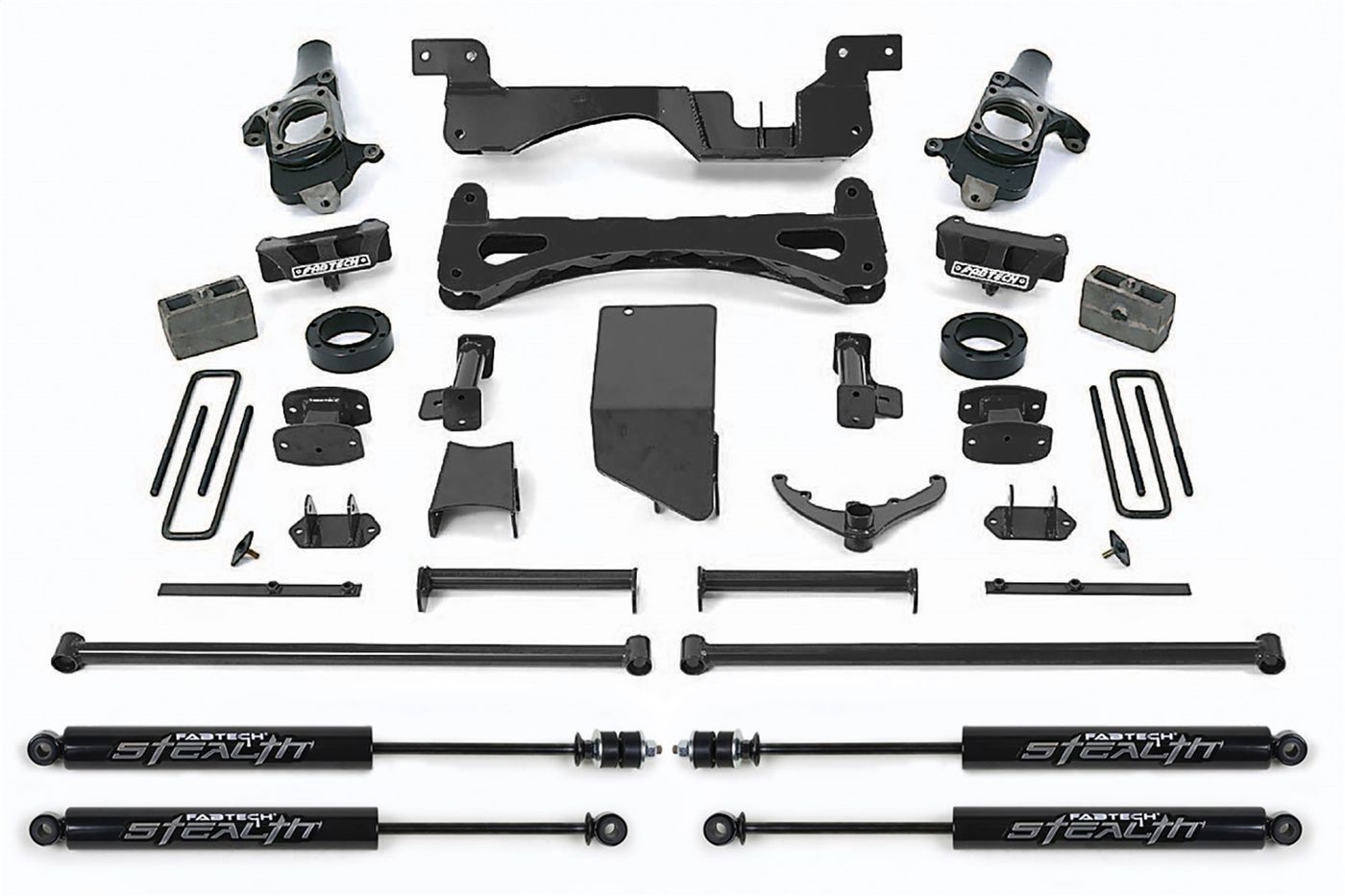 Fabtech 6" Performance Lift System w/Shocks