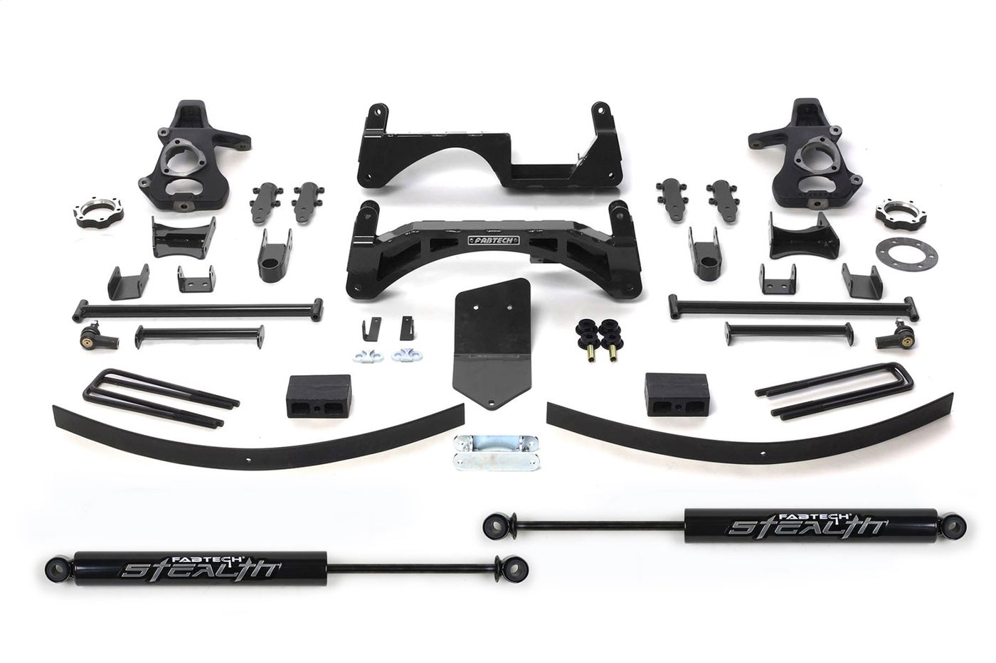 Fabtech 7" Basic Lift System w/Shocks