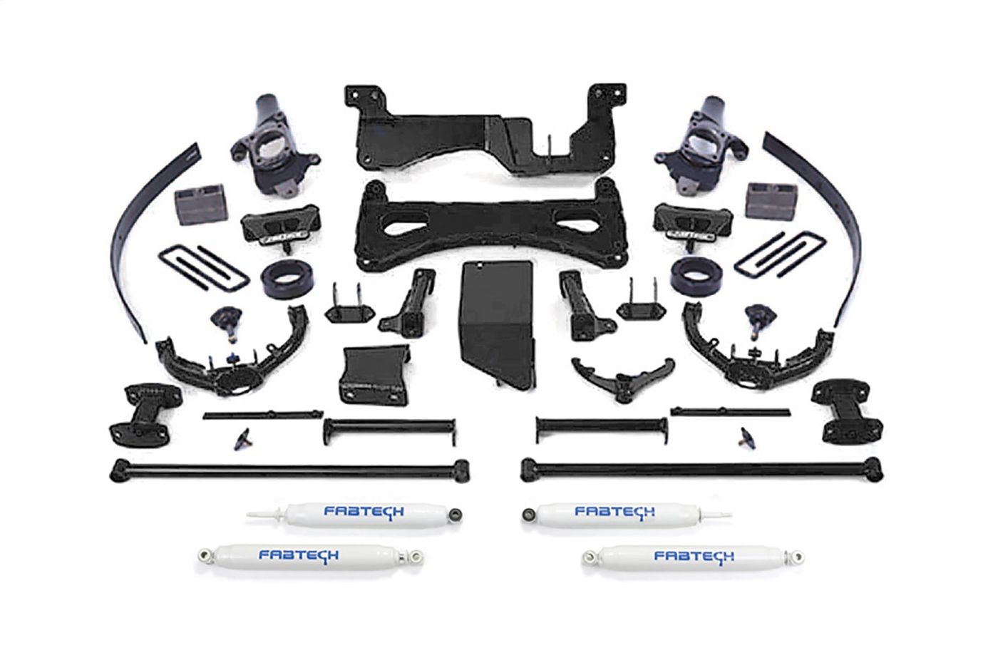 Fabtech 8" Performance Lift System w/Shocks
