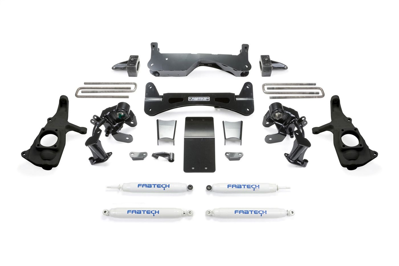 Fabtech 6" Raised Torsion Suspension Lift System