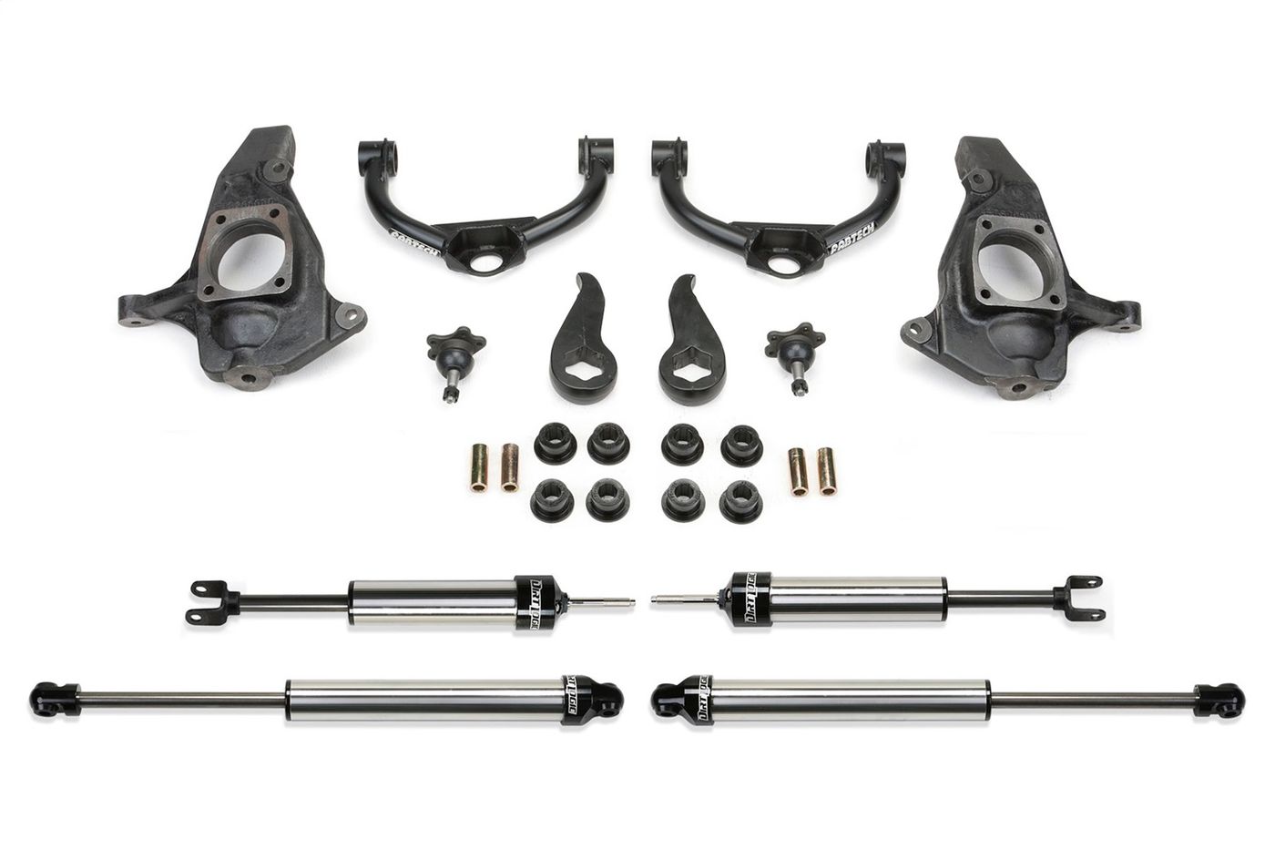 Fabtech 4" Budget Lift System w/Shock