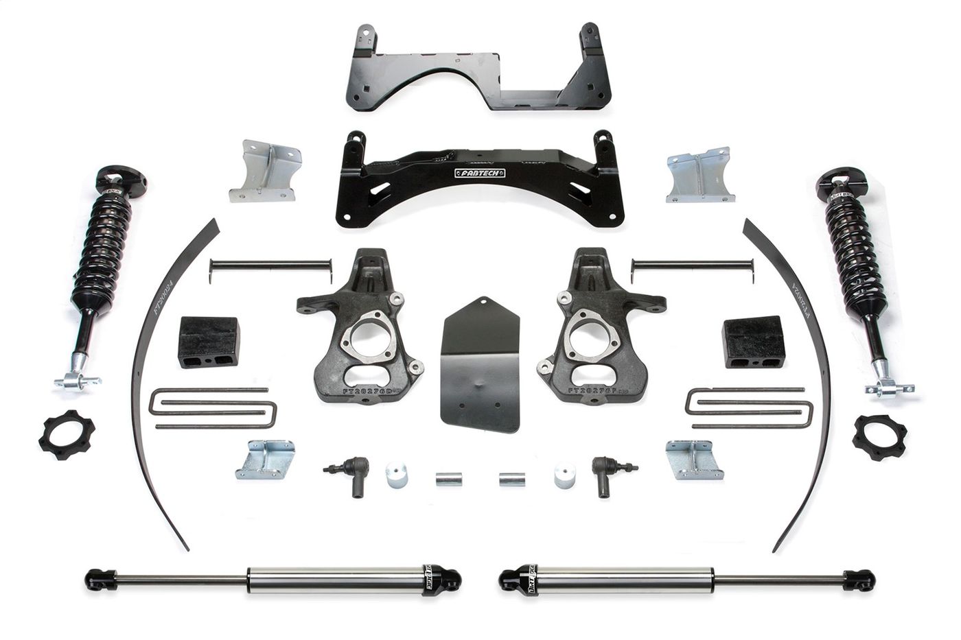 Fabtech 6" Basic Lift System w/Shocks