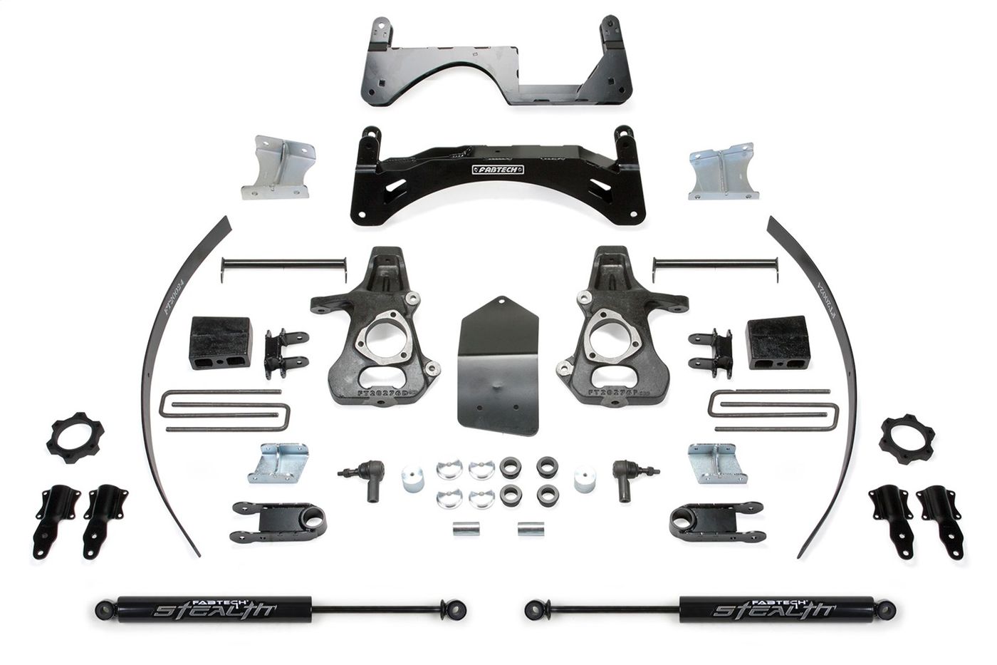 Fabtech 6" Basic Lift System w/Shocks