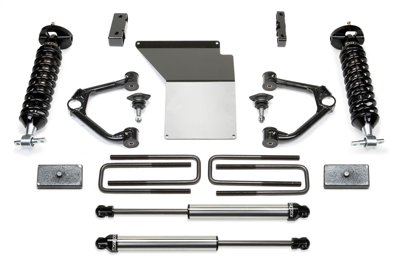 Fabtech 4" Budget Lift System w/Shock