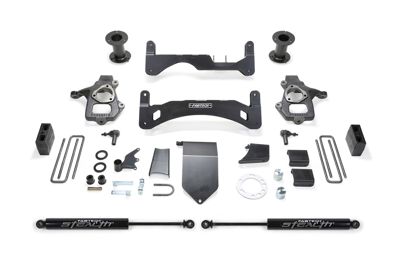Fabtech 6" Basic Lift System w/Shocks