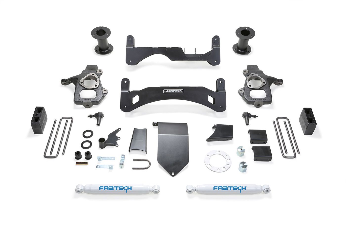 Fabtech 6" Basic Lift System w/Shocks