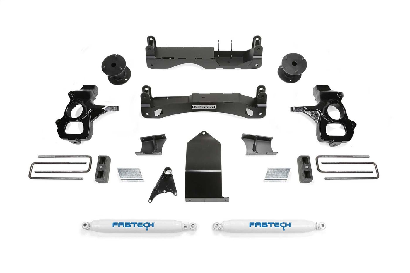 Fabtech 4" Performance Lift System w/Shocks