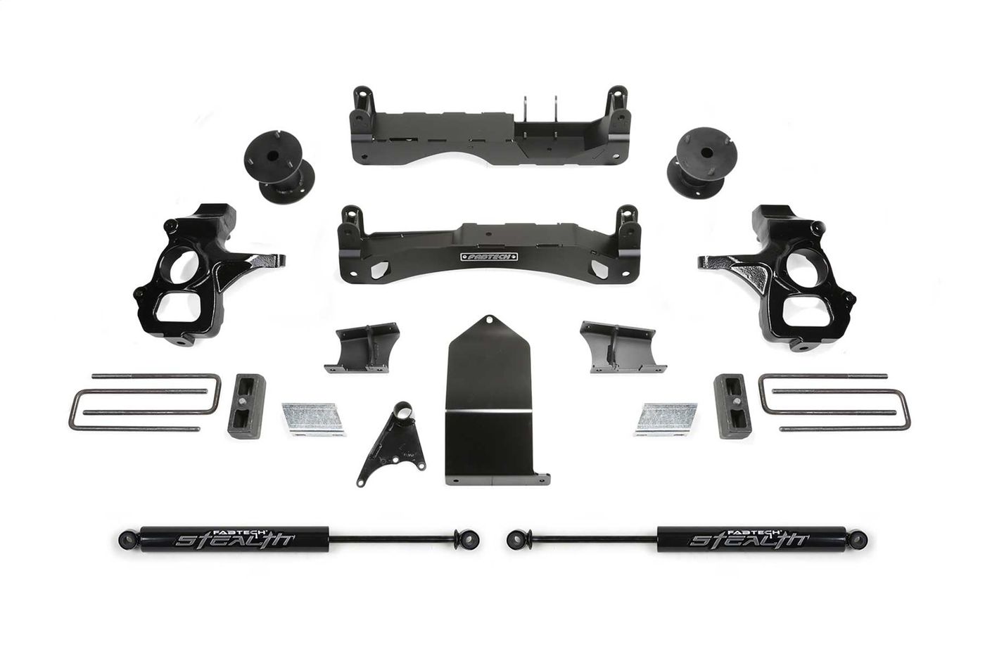Fabtech 4" Basic Lift System w/Shocks