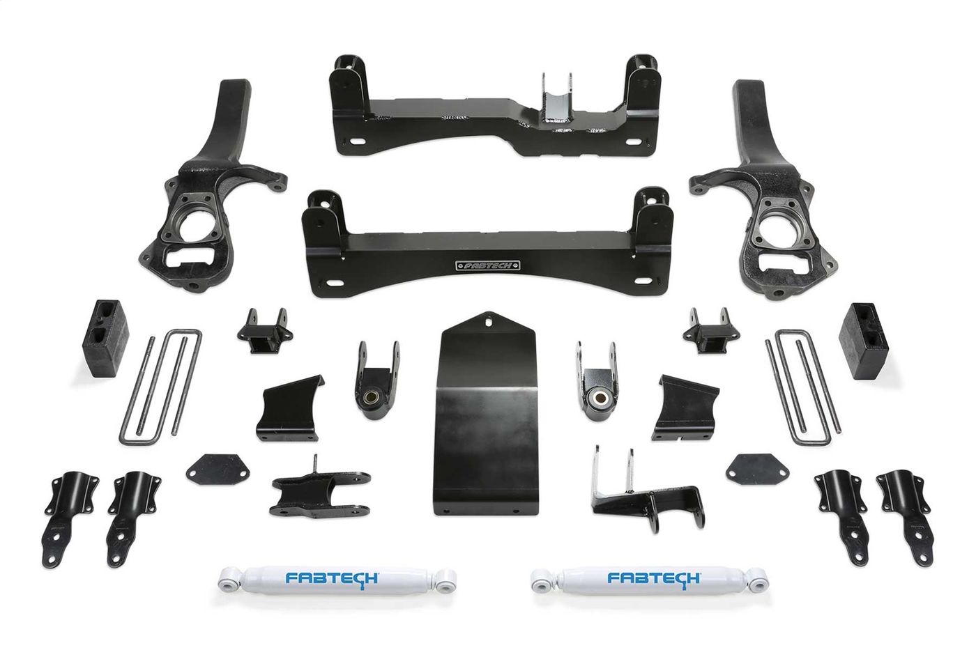 Fabtech 6" Basic Lift System w/Shocks