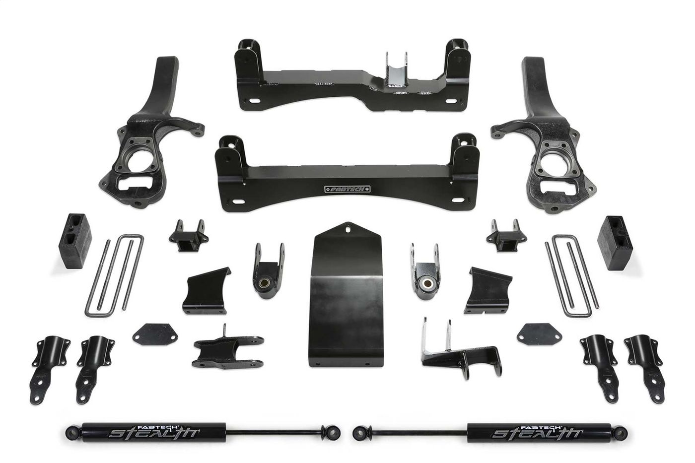 Fabtech 6" Basic Lift System w/Shocks