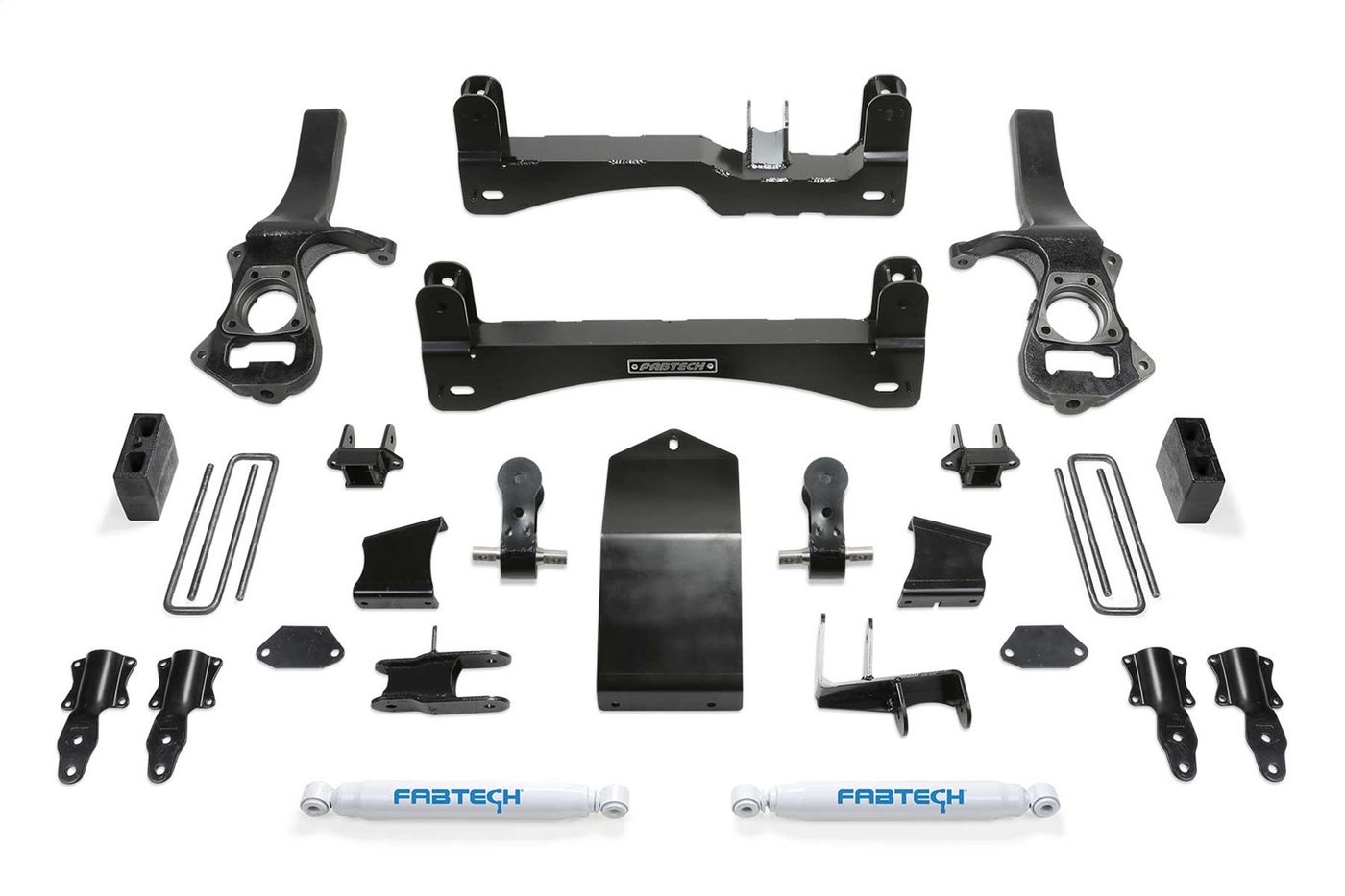 Fabtech 4" Basic Lift System w/Shocks