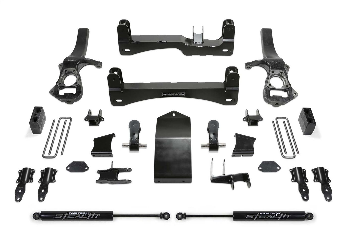 Fabtech 4" Basic Lift System w/Shocks