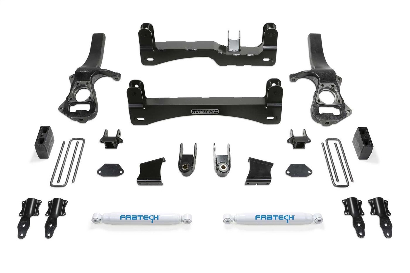 Fabtech 6" Basic Lift System w/Shocks