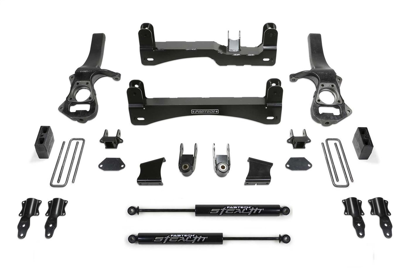 Fabtech 6" Basic Lift System w/Shocks