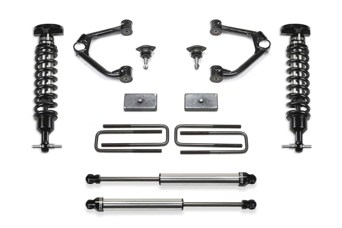 Fabtech 3" Budget Lift System w/Shock