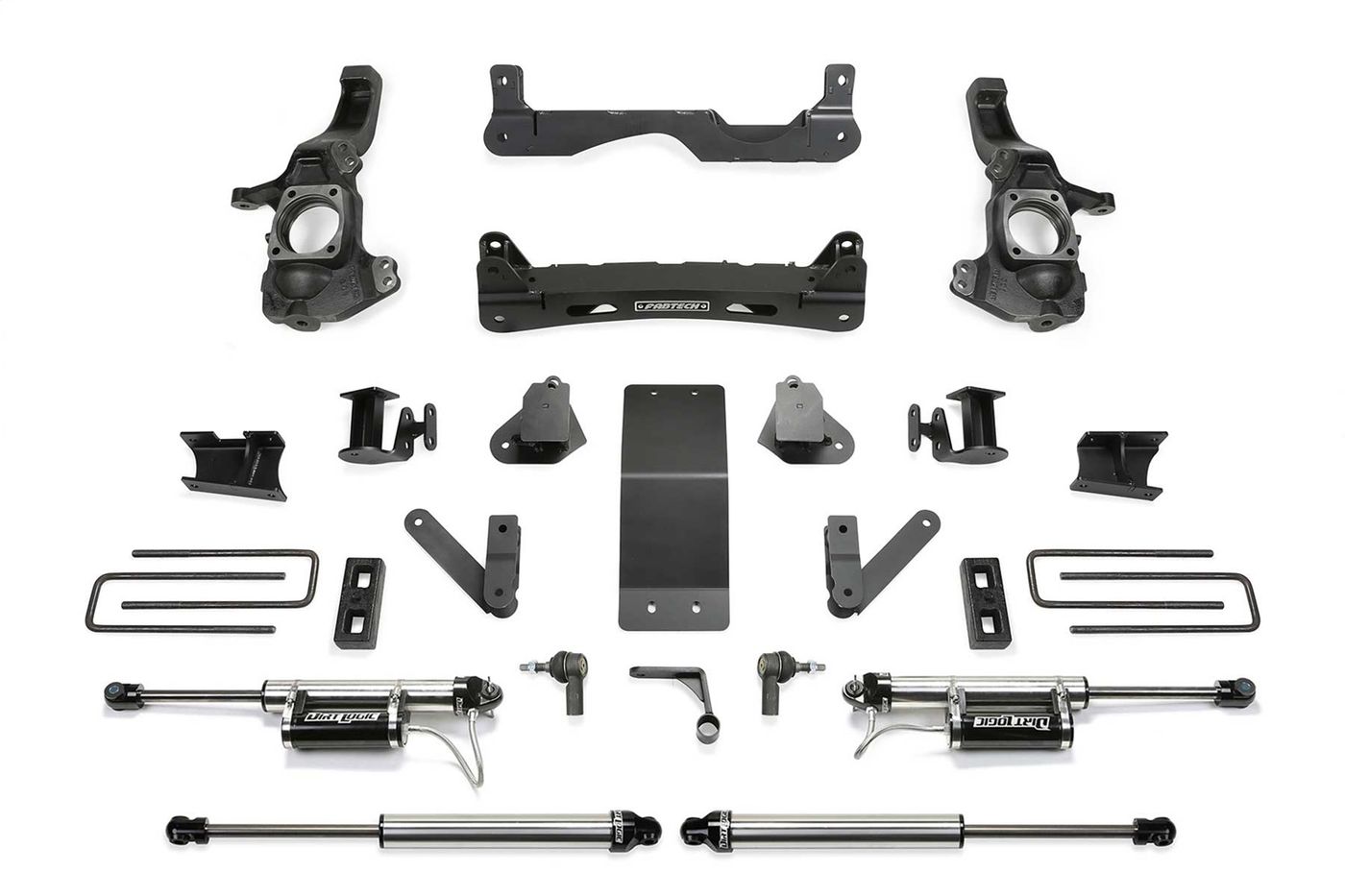 Fabtech 4" Performance Lift System w/Shocks