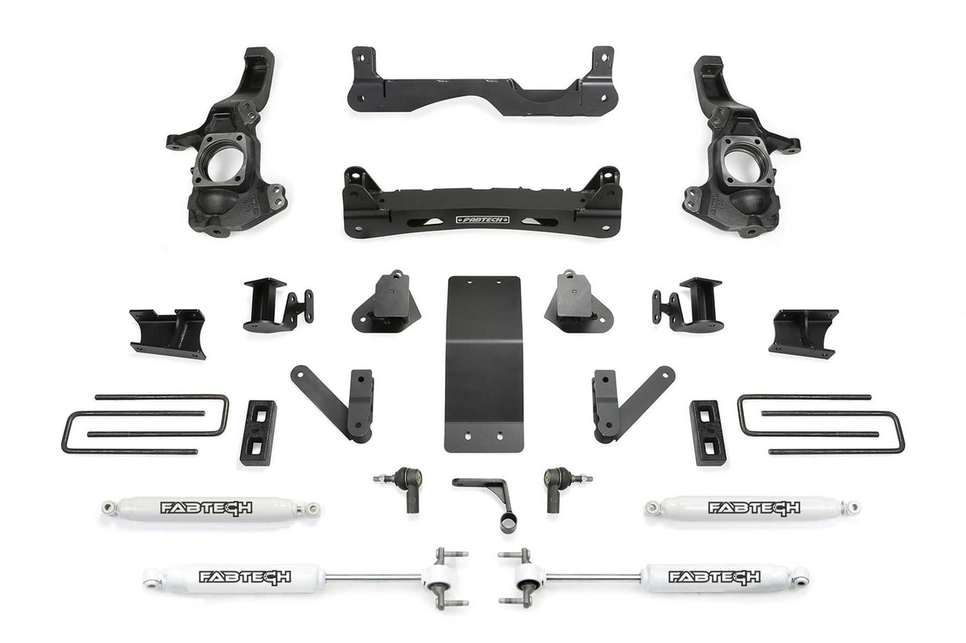 Fabtech 4" Performance Lift System w/Shocks