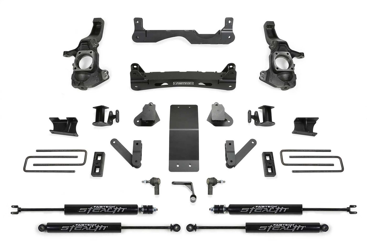 Fabtech 4" Performance Lift System w/Shocks