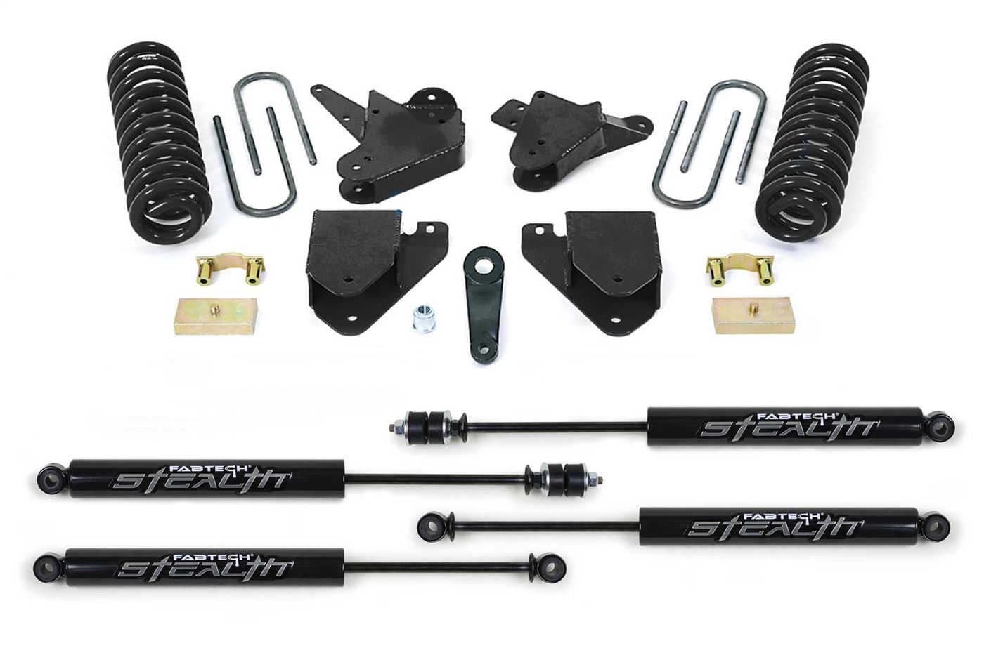 Fabtech 6" Basic Lift System w/Shocks
